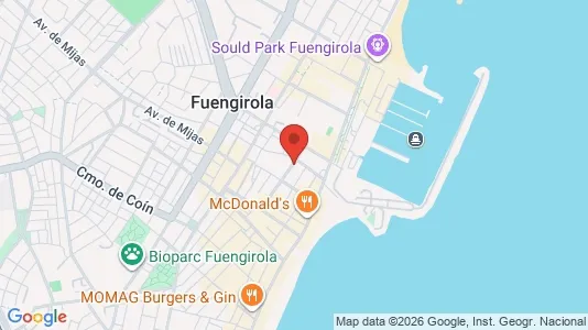 Apartments for rent i Fuengirola - kort over placeringen