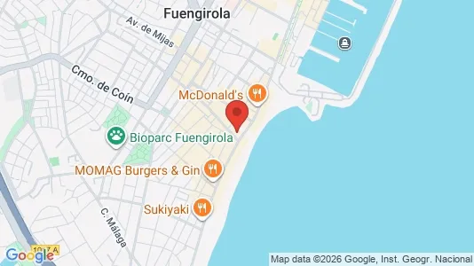 Apartments for rent i Fuengirola - kort over placeringen