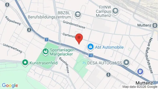 Apartments for rent i Arlesheim - kort over placeringen