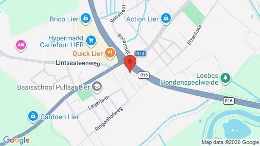 Apartments for rent i Lier - kort over placeringen