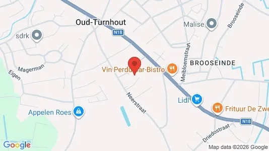 Apartments for rent i Oud-Turnhout - kort over placeringen