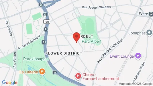 Apartments for rent i Brussels Schaarbeek - kort over placeringen
