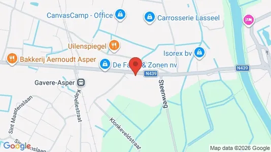 Apartments for rent i Gavere - kort over placeringen