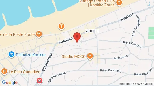 Apartments for rent i Knokke-Heist - kort over placeringen