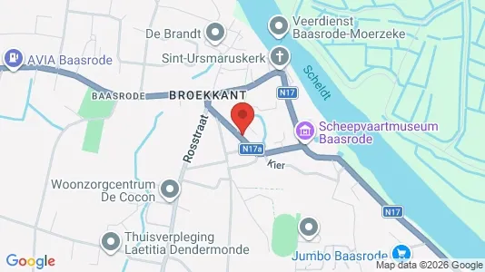 Apartments for rent i Dendermonde - kort over placeringen