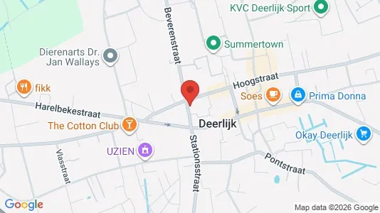 Apartments for rent i Deerlijk - kort over placeringen