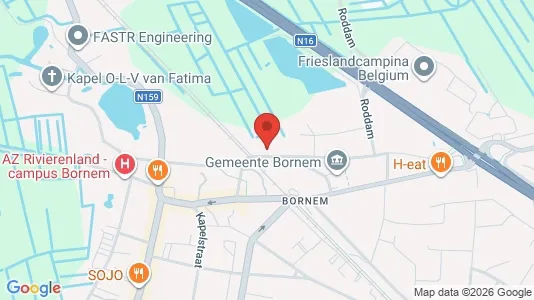 Apartments for rent i Bornem - kort over placeringen