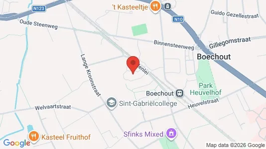 Apartments for rent i Boechout - kort over placeringen