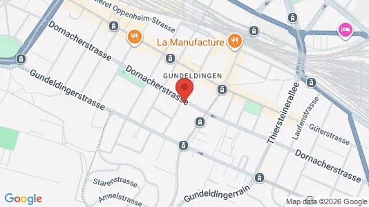 Apartments for rent i Basel-Stadt - kort over placeringen