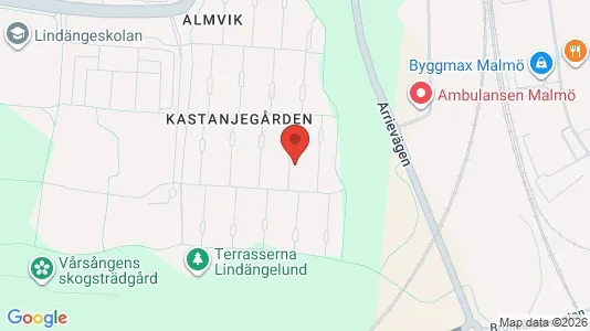 Apartments for rent i Fosie - kort over placeringen