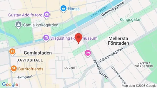 Apartments for rent i Malmö City - kort over placeringen