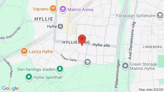 Apartments for rent i Hyllie - kort over placeringen