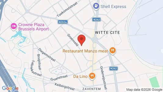 Apartments for rent i Zaventem - kort over placeringen