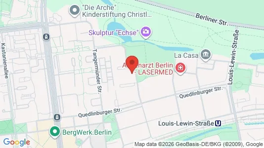 Apartments for rent i Berlin Marzahn-Hellersdorf - kort over placeringen