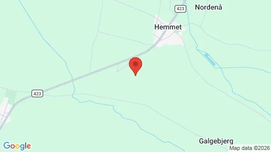 Apartments for rent i Hemmet - kort over placeringen