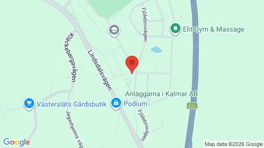 Apartments for rent i Kalmar - kort over placeringen