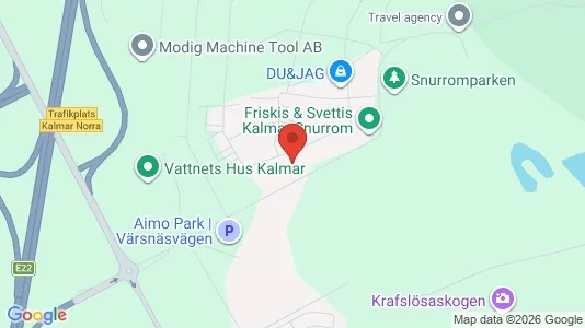 Apartments for rent i Kalmar - kort over placeringen