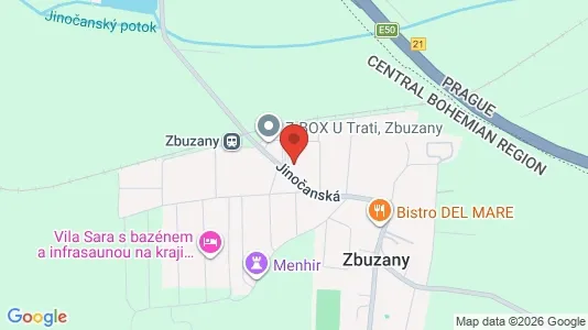 Apartments for rent i Praha-západ - kort over placeringen