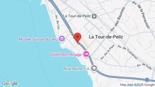 Apartments for rent i Riviera-Pays-d'Enhaut - kort over placeringen