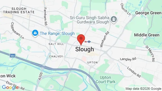 Apartments for rent i Slough - Berkshire - kort over placeringen