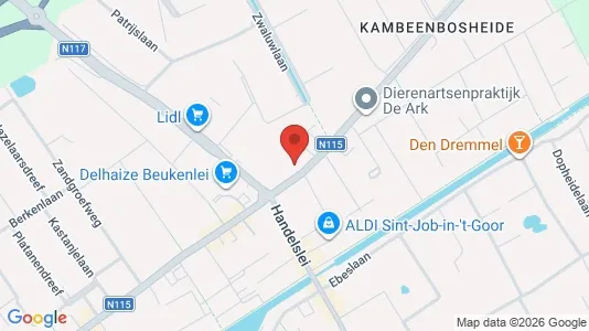 Apartments for rent i Brecht - kort over placeringen
