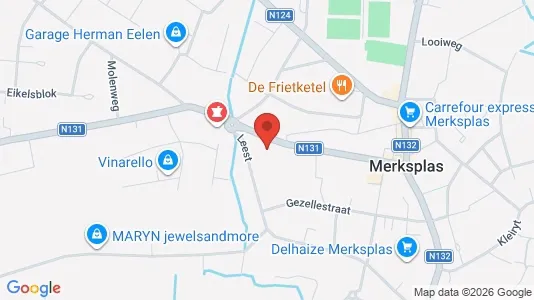 Apartments for rent i Merksplas - kort over placeringen