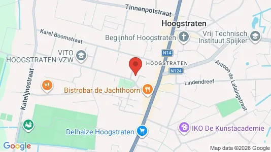 Apartments for rent i Hoogstraten - kort over placeringen