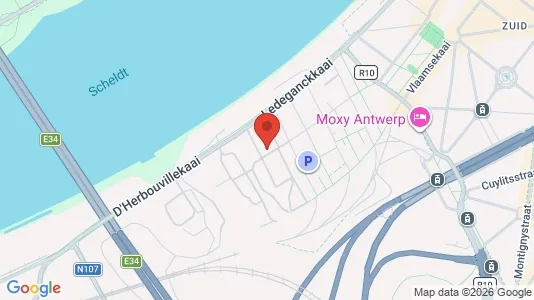Apartments for rent i Stad Antwerp - kort over placeringen