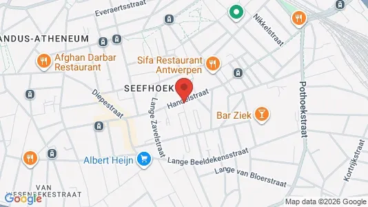 Apartments for rent i Stad Antwerp - kort over placeringen