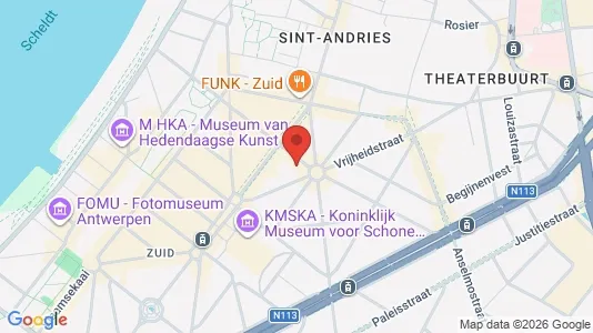 Apartments for rent i Stad Antwerp - kort over placeringen