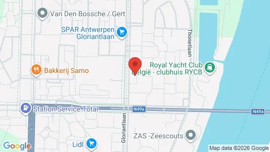 Apartments for rent i Stad Antwerp - kort over placeringen
