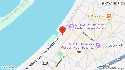 Apartments for rent i Stad Antwerp - kort over placeringen