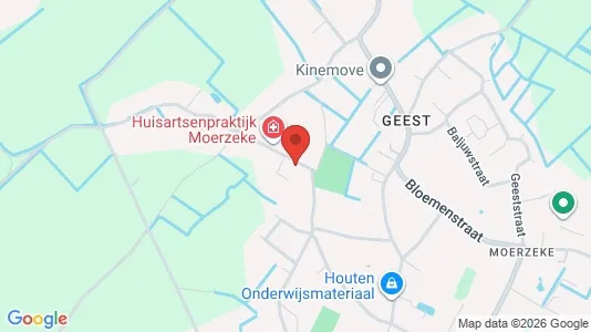 Apartments for rent i Hamme - kort over placeringen