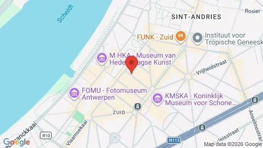 Apartments for rent i Stad Antwerp - kort over placeringen