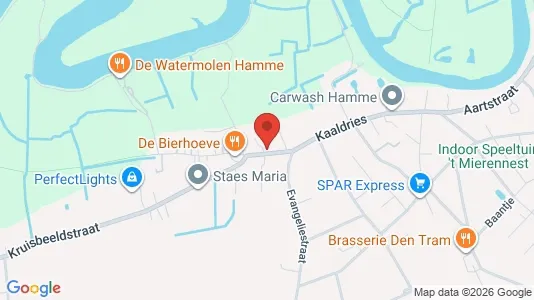 Apartments for rent i Hamme - kort over placeringen