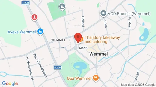 Apartments for rent i Wemmel - kort over placeringen