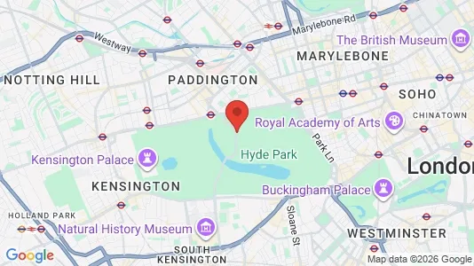 Apartments for rent i London W2 - kort over placeringen