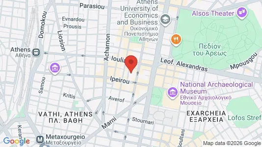 Apartments for rent i Athens Agios Nikolaos - kort over placeringen