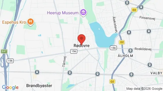 Houses for rent i Rødovre - kort over placeringen