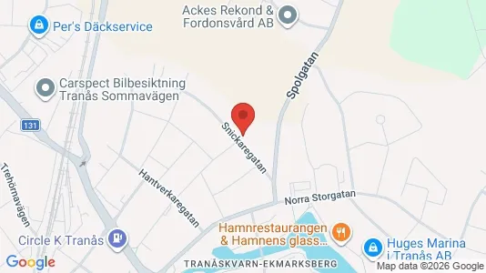 Apartments for rent i Tranås - kort over placeringen