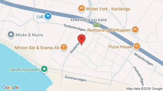 Rooms for rent i Karlskoga - kort over placeringen