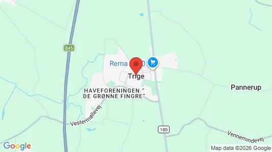 Houses for rent i Trige - kort over placeringen