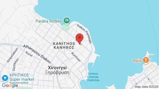 Apartments for rent i Chalcis - kort over placeringen