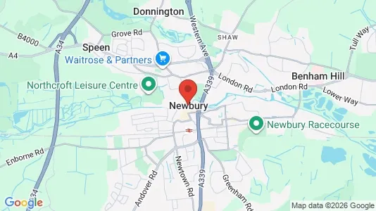 Apartments for rent i Newbury - Berkshire - kort over placeringen
