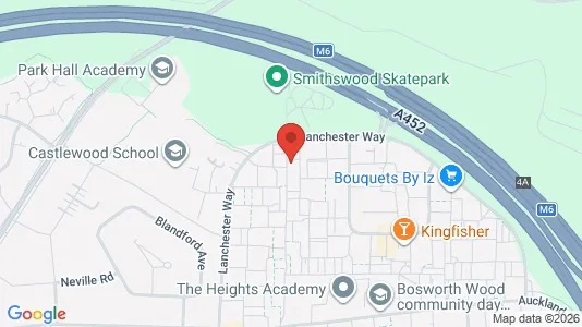 Apartments for rent i Birmingham - West Midlands - kort over placeringen