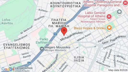 Apartments for rent i Athens Ampelokipoi - kort over placeringen