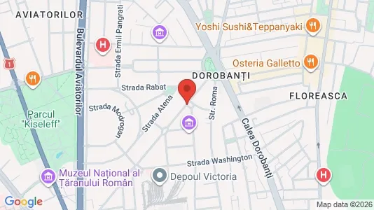 Apartments for rent i Bucharest - Sectorul 1 - kort over placeringen