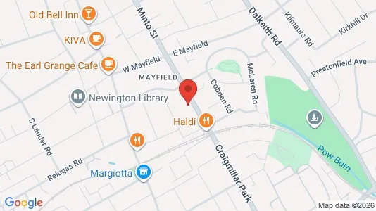 Apartments for rent i Edinburgh - Midlothian - kort over placeringen