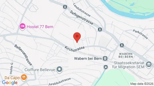Apartments for rent i Bern-Mittelland - kort over placeringen