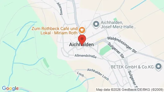 Apartments for rent i Rottweil - kort over placeringen